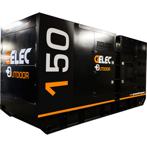 Stromaggregat für Außenbereich - 150YC - TRI-EURO 3 - GELEC ENERGY - Diesel / dreiphasig / stationär