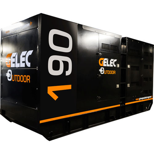 Stromaggregat für Außenbereich - 190YC - TRI-EURO 3 - GELEC ENERGY - Diesel / dreiphasig / stationär