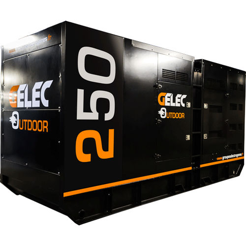 Stromaggregat für Außenbereich - 250YC - TRI-EURO 3 - GELEC ENERGY - Diesel / dreiphasig / stationär