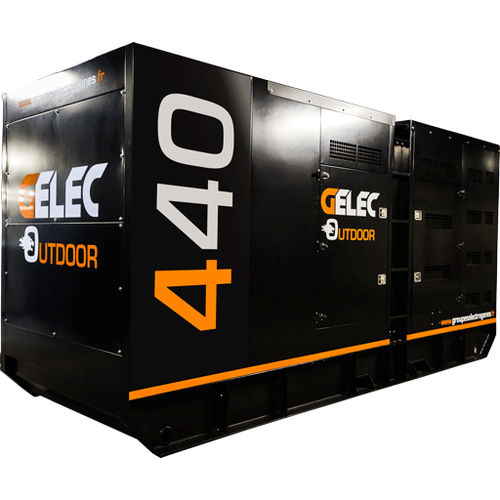 Stromaggregat für Außenbereich - 440YC TRI – EURO 3 - GELEC ENERGY - Diesel / dreiphasig / stationär