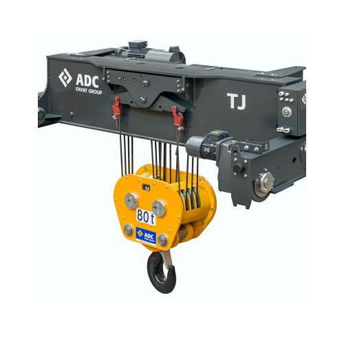 Elektro-Seilzug - TJ - ADC - kompakt / mit geringer Bauhöhe / Zweischienen
