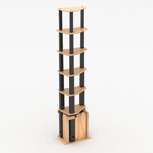 Vertikaler Hubmast - TRIMAST - SERAPID - Teleskop / elektrisch