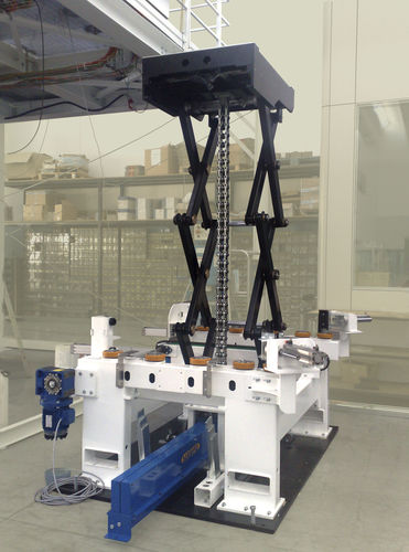 Doppelscheren-Hubtisch - SERAPID - elektrisch / mechanisch / festinstalliert