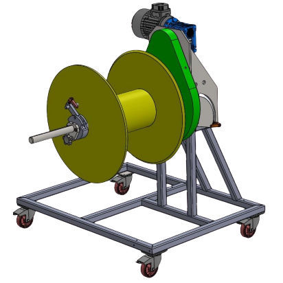 Hydraulikschlauchaufroller - ET638 - CLAVEL - manuell / stationär