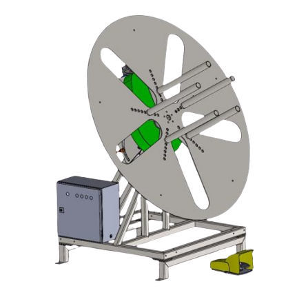 Hydraulikschlauchaufroller - DM1500P - CLAVEL - motorisiert / stationär