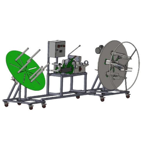Abwickler für Schläuche - UDC479 - CLAVEL - motorisiert / mit Längenmessgerät / für Hydraulikanwendungen