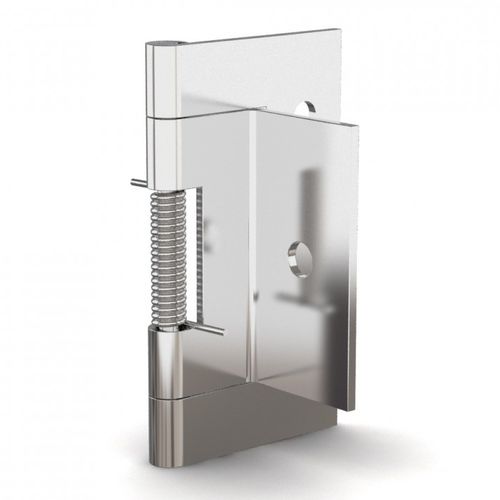 Federdruck-Scharnier - 71-1-3622 - PINET INDUSTRIE - Edelstahl / Einschraub / 90°