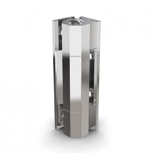 Drehscharnier - 72-7-3330 - PINET INDUSTRIE - verchromter Messing / Einschraub / 120°