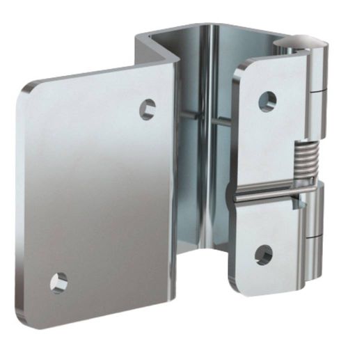 Federdruck-Scharnier - 71-1-3812 - PINET INDUSTRIE - unsichtbar / aus verzinktem Stahl / 95°