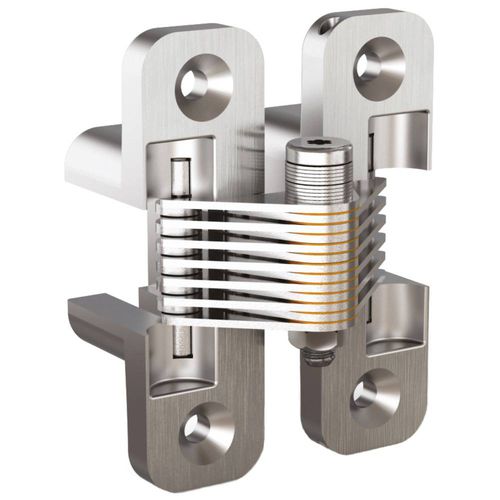 Friktionsscharnier - 70-7-3635 - PINET INDUSTRIE - unsichtbar / Zinkdruckguss / Chrom