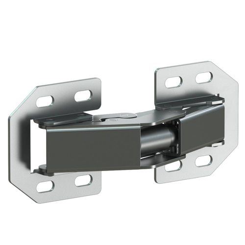 Federdruck-Scharnier - 70-1-9003 - PINET INDUSTRIE - unsichtbar / Edelstahl / 90°