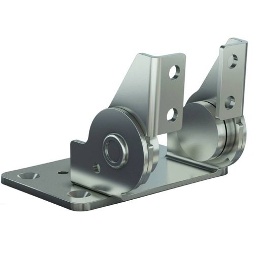 Friktionsscharnier - 70-7-3621 - PINET INDUSTRIE - Edelstahl / poliert / 120°