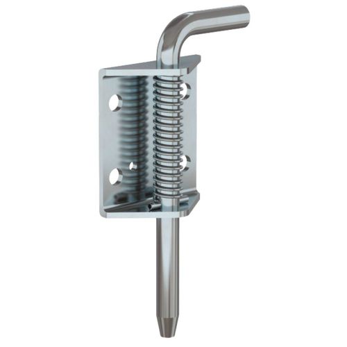 Schubriegel-Verschluss - 16-1-9026 - PINET INDUSTRIE - verzinkter Stahl / Anschlag