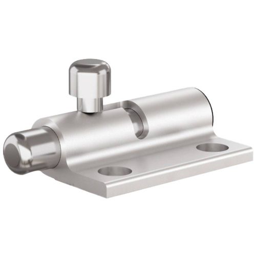 Schubriegel-Verschluss - 16-1-4312 - PINET INDUSTRIE - Aluminium / Anschlag