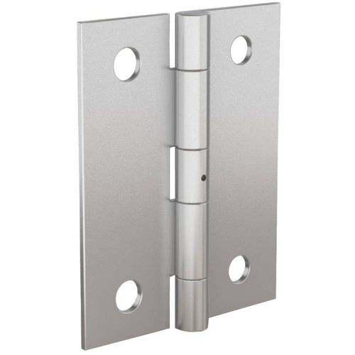Flacher Scharnier - 50-1-3 series - PINET INDUSTRIE - aus verzinktem Stahl / durchbohrt