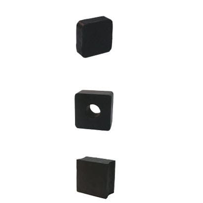 Quadratische elastische Lagerung - TGALF  - LESOL - Gummi / für Maschine / Block