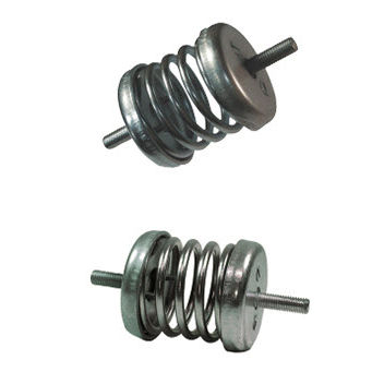 Zylindrische elastische Lagerung - NT2 - LESOL - Stahl / für Maschinen / Federisolator