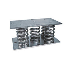 Rechteckige elastische Lagerung - 5M6M9M2500 - LESOL - Stahl / für Maschinen / Federisolator