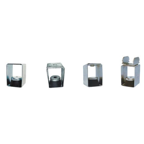 Antivibrationsdämpfer - TVAD - LESOL - Stoß / mechanisch / Gummi