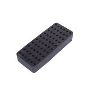 Quadratische elastische Lagerung - M910 - LESOL - Gummi / für Maschinen / Block