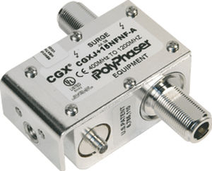 Überspannungsableiter Typ 1 - CGXJ+15NFNF-A - PolyPhaser | Transtector - für Radiofrequenzanwendungen / Fernmeldetechnik / Inline
