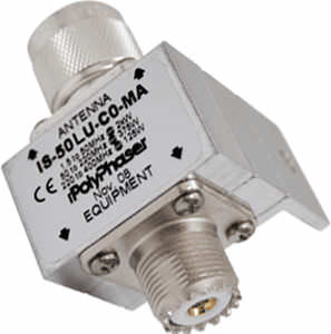 Überspannungsableiter Typ 1 - IS-B50LU-C0-MA - PolyPhaser | Transtector - für Radiofrequenzanwendungen / Fernmeldetechnik / Inline