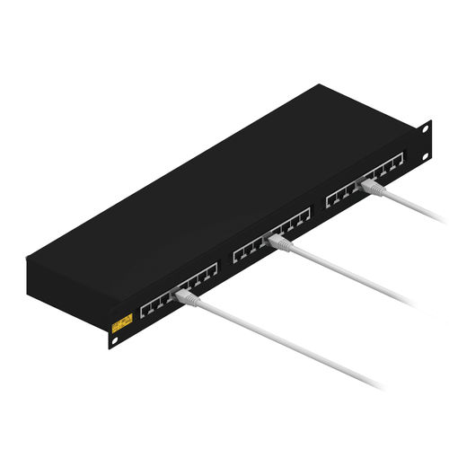 Überspannungsableiter für Rechnernetzwerk - ATLAN 8/24 - Aplicaciones Tecnológicas, S.A. - RJ45 / steckbar / 19"-Rack