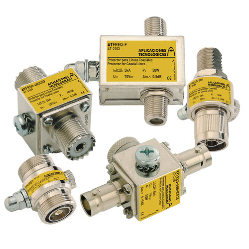 RF-Koaxialkabel Überspannungsableiter - ATFREQ-50UHF - Aplicaciones Tecnológicas, S.A. - Koaxial BN