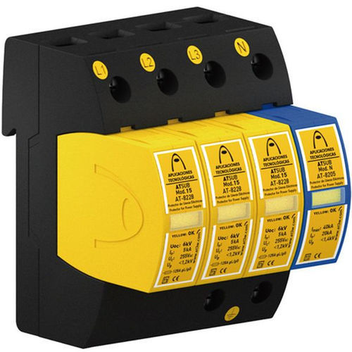 Überspannungsableiter Typ 1 - ATSUB-4P-NR 65 TT - Aplicaciones Tecnológicas, S.A. - Typ 2 / für Stromversorgung / modular
