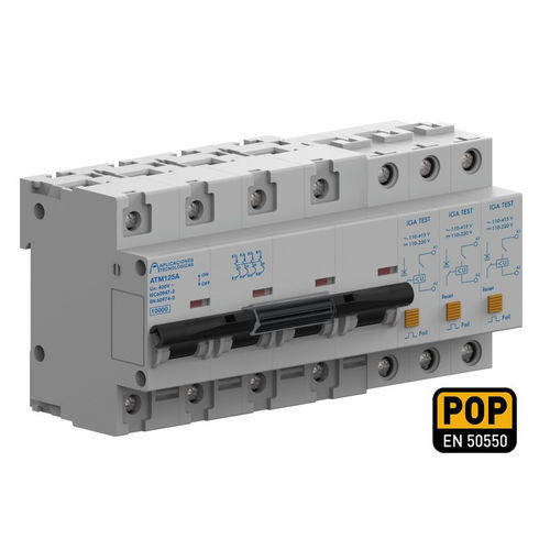 Überspannungsableiter für Stromversorgung - IGA TEST T 80 D - Aplicaciones Tecnológicas, S.A. - 4-polig / modular / dreiphasig
