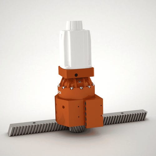 Planetengetriebe - KRPX series - REDEX Group - rechtwinklig / Ritzel-Wellen / 200 - 500 Nm