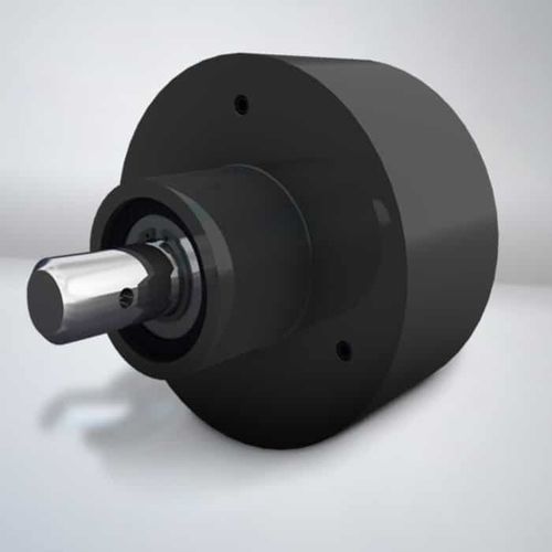Pulverbremse - Merobel - FAS  - REDEX Group - magnetisch-induktiv / Zugregelung / wellenmontiert