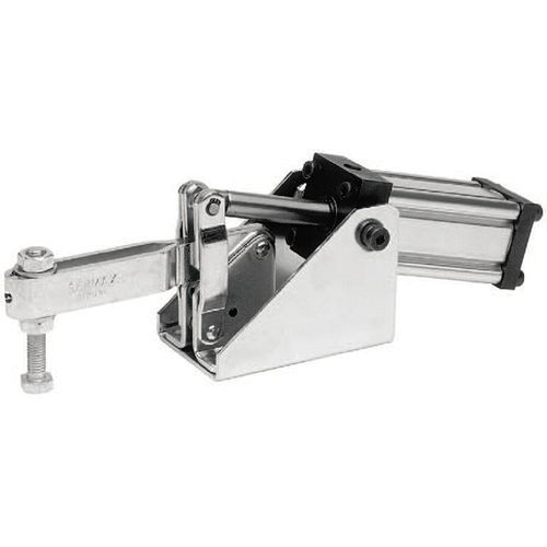 Pneumatischer Schnellspanner - DASU series - SERMAX - horizontal / mit Wippe / Flansch
