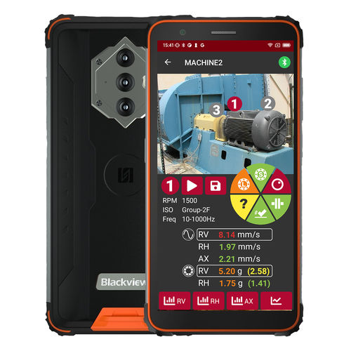 Dreiachsiger Beschleunigungsmesser - VSHOOTER+&reg;-3-WL - SYNERGYS TECHNOLOGIES - drahtlos / gehärtet