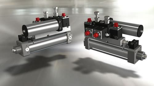 Hydraulischer für Pneumatikzylinder Geschwindigkeitsregler - 4-1585-49 series - Tecnofluid Engineering SrL - elektrisch