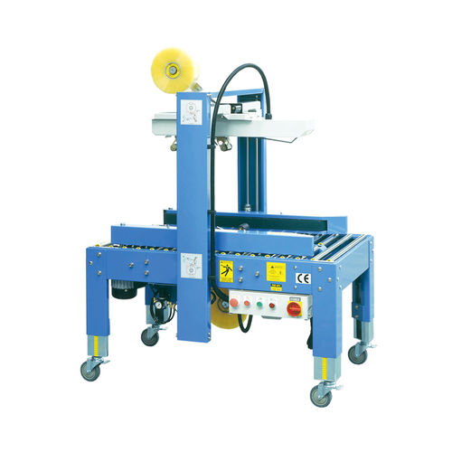 Doppelklappen-Kartonverschließer - JP-501A - Jia-In Industry - mit Klebeband / automatisch / halbautomatisch