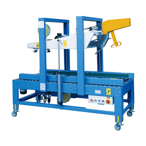 Kartonverschließer / 1 Lasche - JP-503A - Jia-In Industry - mit Klebeband / halbautomatisch