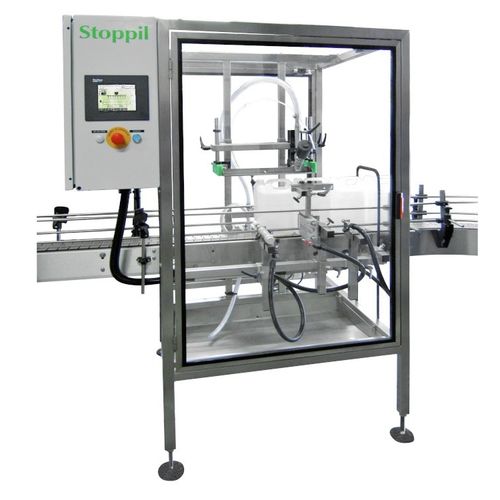 Automatische Füllmaschine - STOPPIL - für Flaschen / Multicontainer / für viskose Produkte
