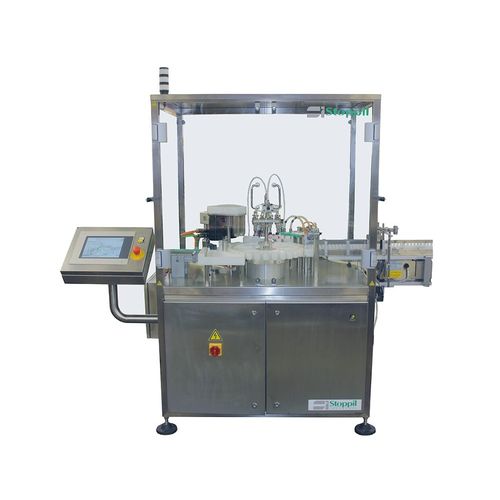 Automatische Füll- und Verschließanlage - STOPPIL - Flaschen / Monoblock / Industrie