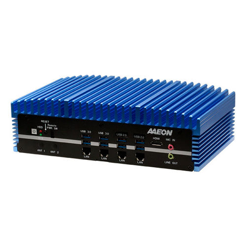 Lüfterloser PC - BOXER-6641 - AAEON - embedded / wandmontiert / Intel® Pentium