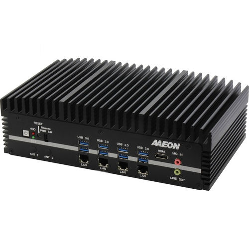 Lüfterloser PC - BOXER-6641-PRO - AAEON - embedded / wandmontiert / Intel® Celeron G4900T