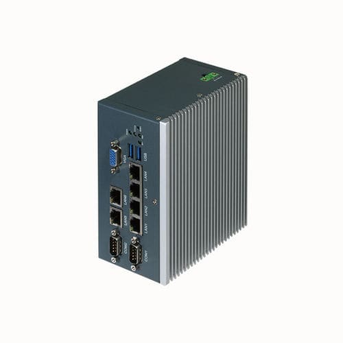 Netzwerk-Plattform / Desktop - ICS-6270 - AAEON - DIN-Schiene / Intel® Celeron® N3350 / Gigabit-Ethernet