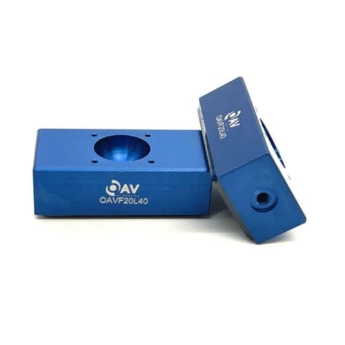 Lineare Lagereinheit - OAVF20L40 - OAV Air Bearings - flach / Luftkissen / Aluminium