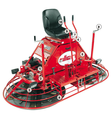 Aufsitz-Flügelglätter - TR MSP 445 - Allen Engineering Corporation