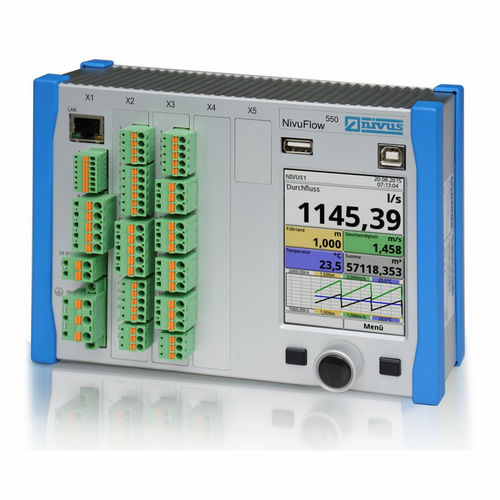 Radar-Durchflussmesser - NivuFlow 550 - NIVUS GmbH - Ultraschall / Volumen / für Wasser