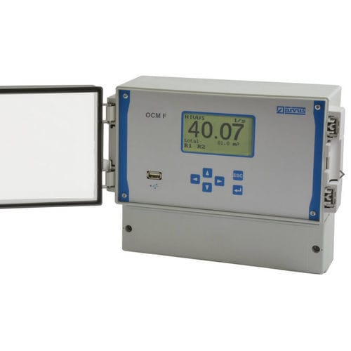 Doppler-Ultraschall-Durchflussmesser - OCM F - NIVUS GmbH - Volumen / für Flüssigkeiten / Clamp-On