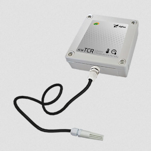 Feuchte- und Temperaturfühler / für Flüssigkeiten - ACW-TCR series - ATIM - mobil / Bluetooth / LoRaWAN
