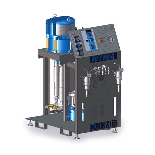 Stationäre Spritzanlage - DUOMIX 333 GX - WIWA - Polyurethan / Airless / automatisch
