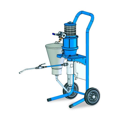 Kolbenpumpe - INJECT HD 5 - WIWA - für Harze / Druckluft / mobil