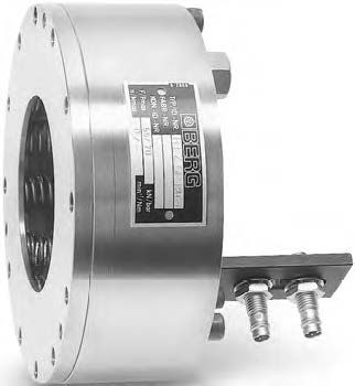 Hydraulikzylinder - HLZ series - Berg & Co. GmbH Spanntechnik - doppeltwirkend / Befestigung